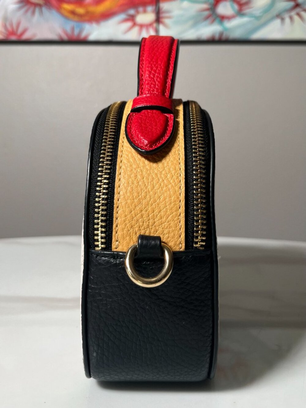 Coach Disney x Keith Haring Mickey Mouse Serena Satchel Crossbody C6976 NWOT - Picture 6 of 16